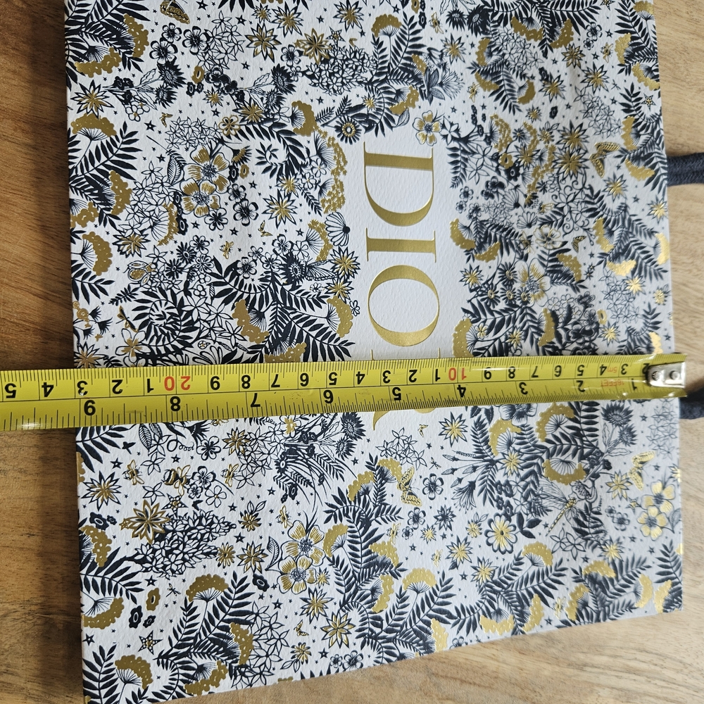 Dior Women's Floral Tote Bag - Gold and Black - Picture 8 of 10